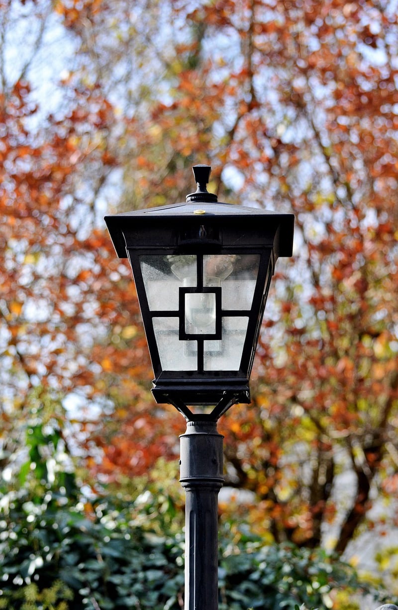 Solar-Powered Outdoor Lights